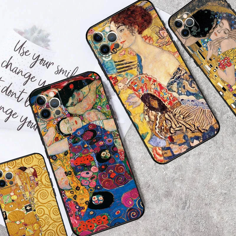 The Kiss Gustav Klimt Painting Case For Samsung Galaxy M14 M34 M54 M31 M11 M13 M53 M51 M12 M32 M52 M16 M36 M56 M15 M35 M55