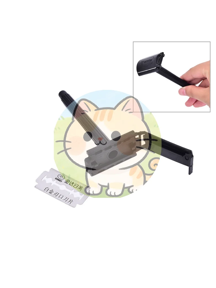 

Высоконадежная мужская бритва с двойным лезвием для бритья и удаления волос, классический стиль