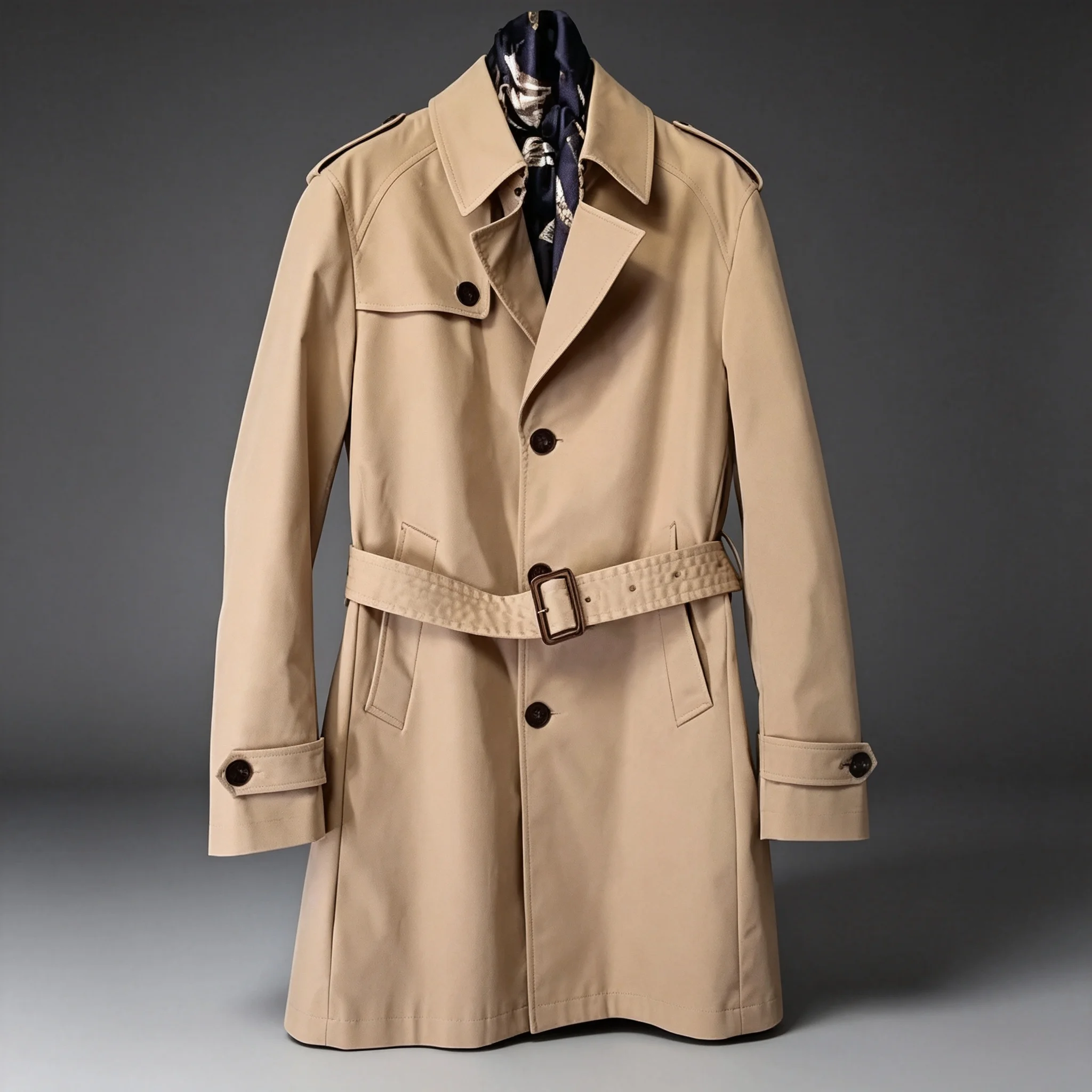 2026 Spring Autumn Long Trench Men England Style Smart Casual Double Breasted Outerwear Coats Mens Turn Down Collar Windbreaker