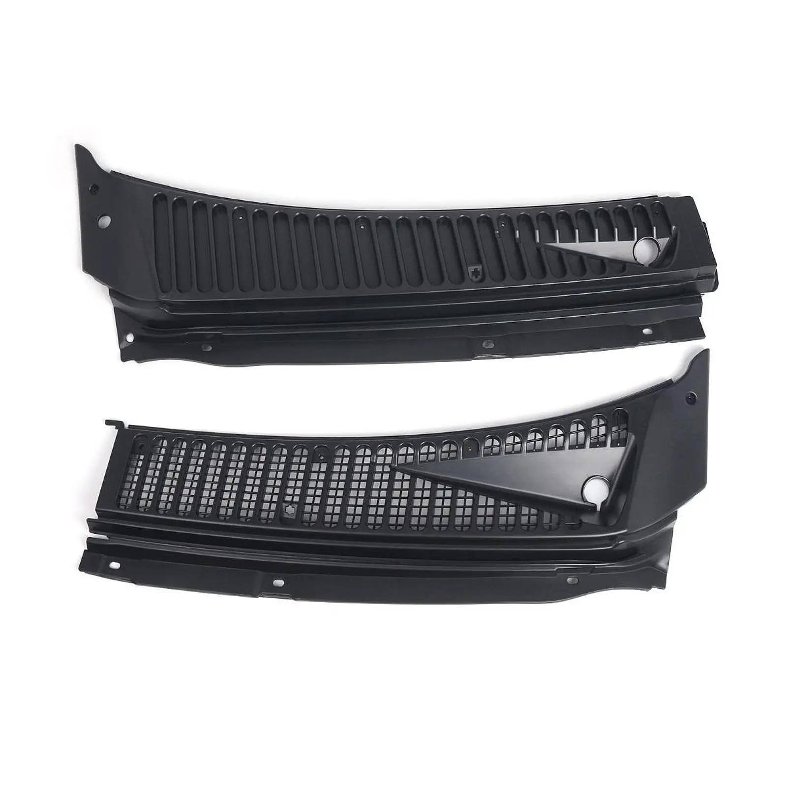 

2 Pieces Wiper Cowl Grilles Replace 3C3Z-25022A68-aaa Car Accessories Sturdy Easy Installation Parts for F-350 F-250