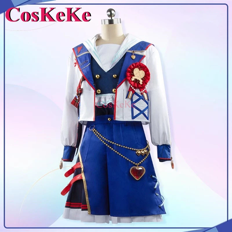 【Customized】CosKeKe Shiratori Aira Cosplay Game Ensemble Stars 2 Costume Fashion Personal Outfit Daily Party Role Play Clothing