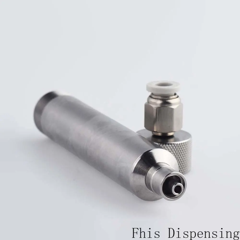 10cc 10ml Corrosion Resistant Stainless Steel Cones Metal Dispensing Syringe