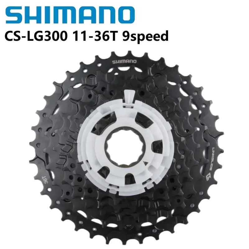 SHIMANO CUES CS LG300 9Speed 11-36T 11-41T 11-46T 10Speed 11-48T LINKGLIDE Cassette CUES U6000 Series 10-speed