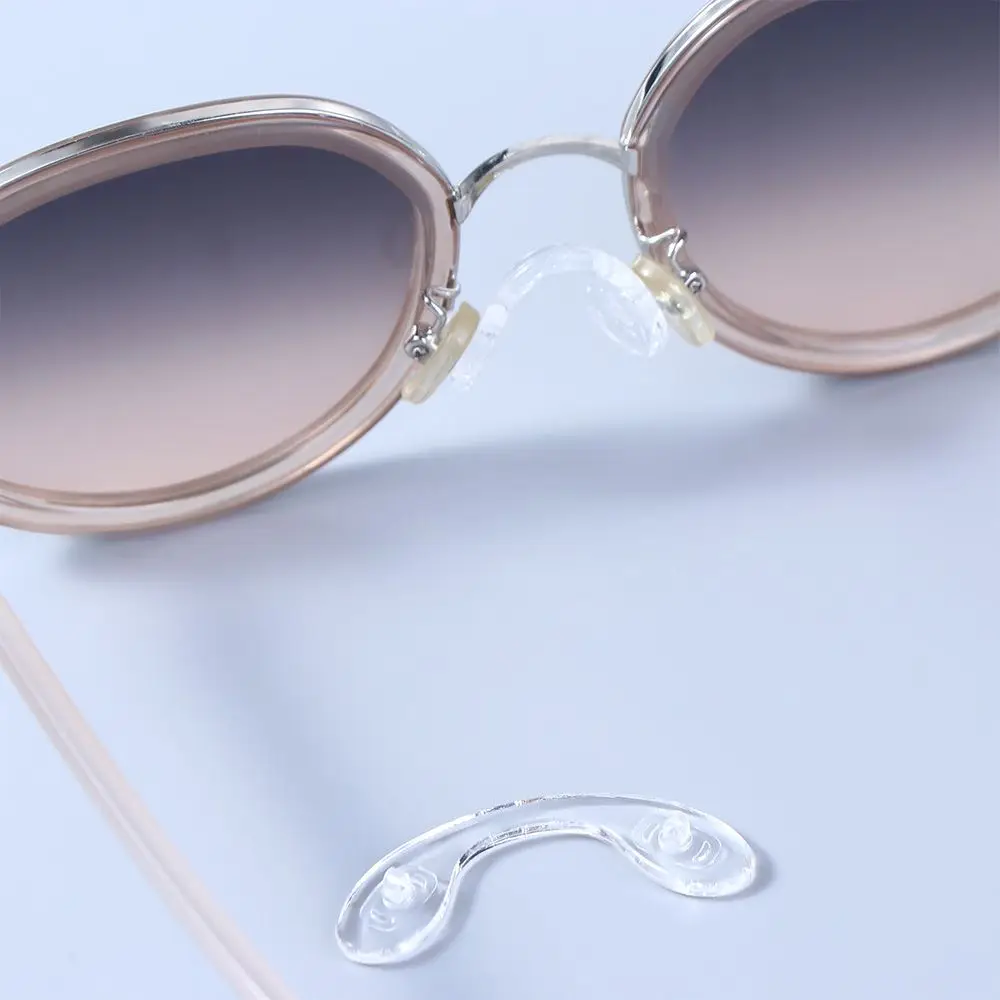 

Convenient 5pcs/set U Shape For Women Men Children Silicone Korean Nose Pad Glasses Support Ear Hook Eyeglasses Pads