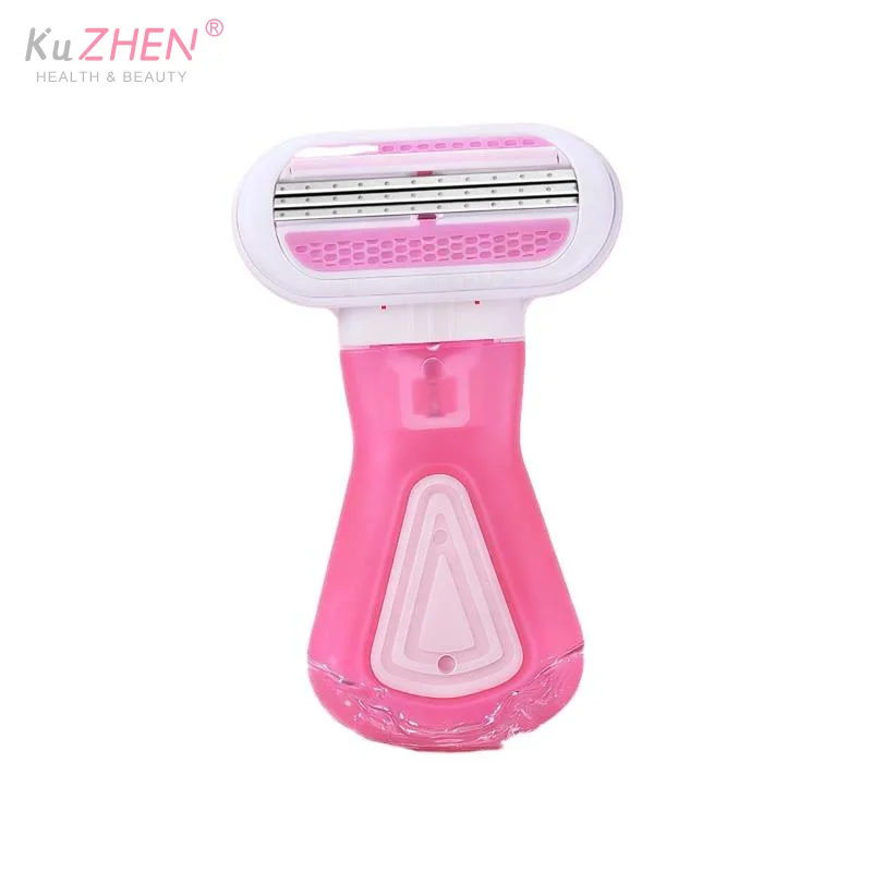 Portable Women Manual  Razor For Travel Face Leg Bikini Body Hair Shaving With Protective Net Blade Lady Manual Shaver Set