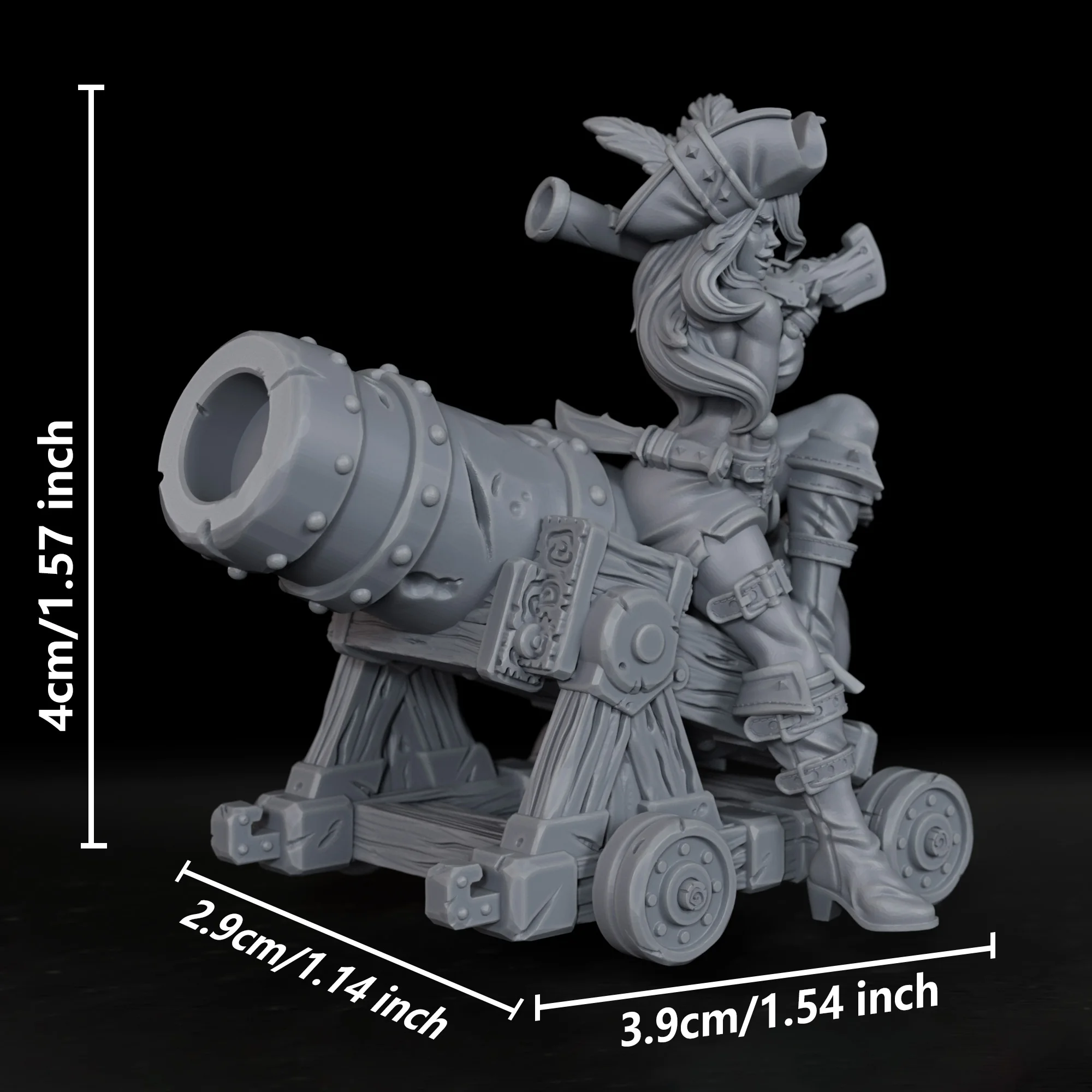 RPG Miniature - Strategy TTRPG Games, Board Game Accessory, Collectors' Choice, Gift for RPG Lovers