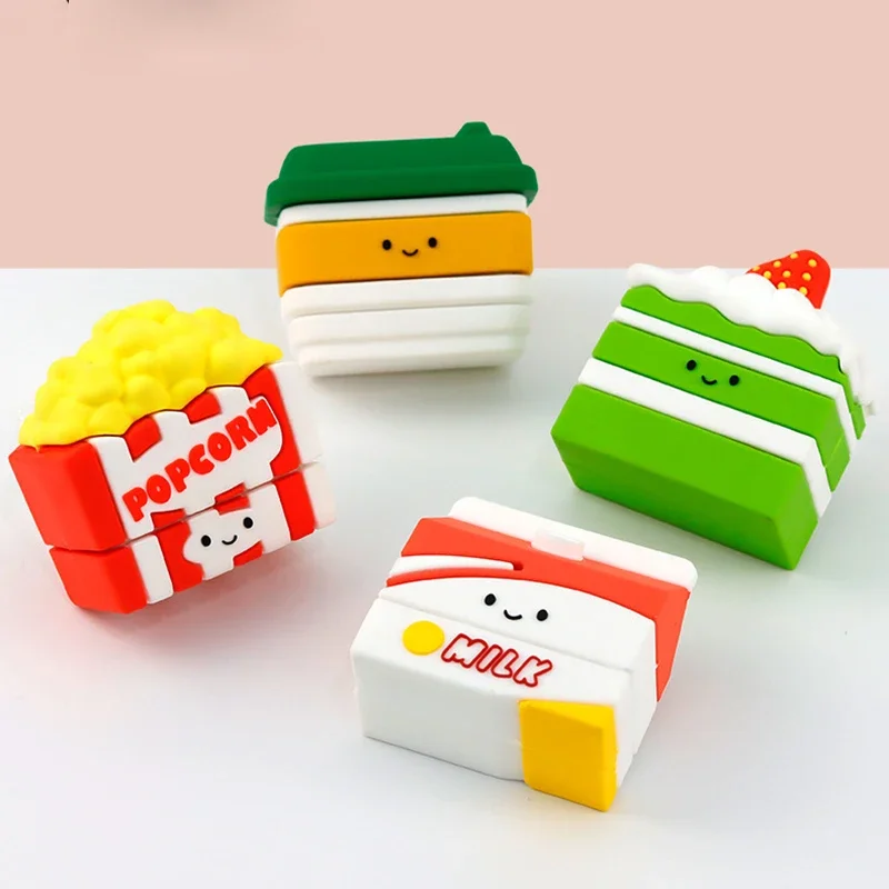 Name Stamps Custom-Made Seal Clothes Children Baby Waterproof French fries Hamburg Strawberries Chips Non-fading Food Personal