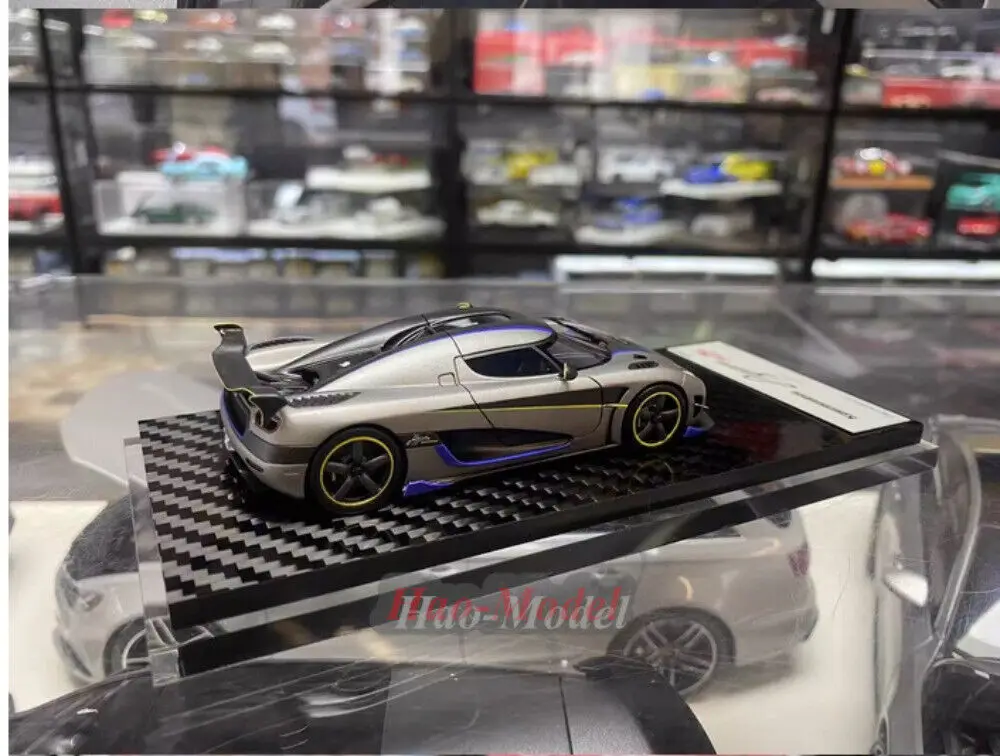 GRYNING 1/43 Voor KOENIGSEGG Agera Rs Limited Hars auto Diecast Model Auto Simulatie Speelgoed Verjaardagscadeautjes Hobby Display Collectie