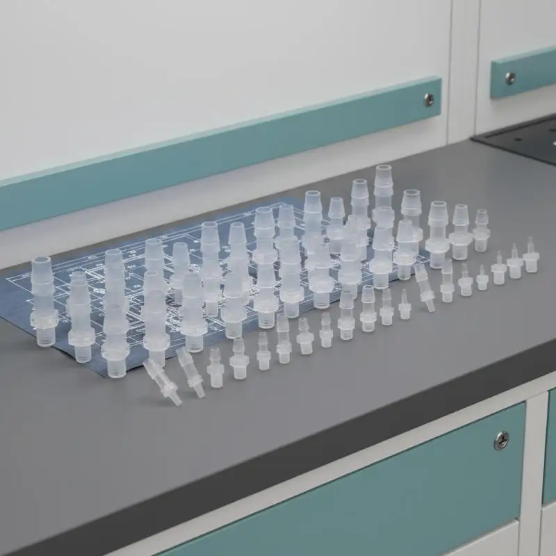 Subpackaging Connector Hose Joint Adapter Made from PP Plastic for Glue Dispensing