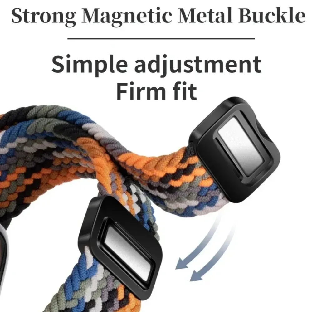 20mm 22mm Nylon Band for Amazfit Helio Balance 3 2 T-Rex3 Pro Magnetic Buckle Strap Bracelet Amazfit Active 3-2-Max/Bip 6 5 Max view 2