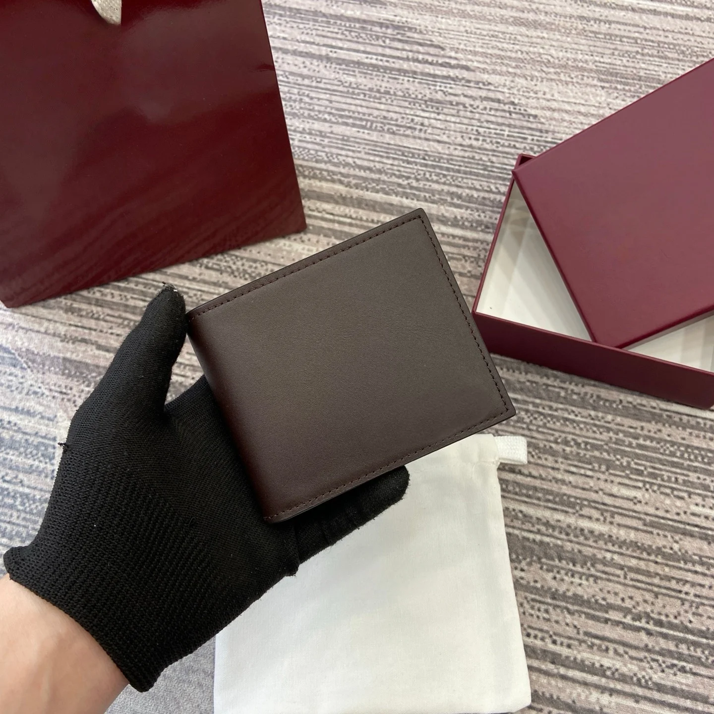 

Элитные брендовые кошельки унисекс, кошельки ручной работы, повседневные кошельки из натуральной кожи 846950, модный подарок премиум-класса, идеальный подарок