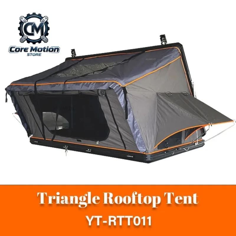 Light Weight Slimline Rooftop Tent Aluminum Camping Car Roof Tent Hard Shell Roof Top Tent for Car