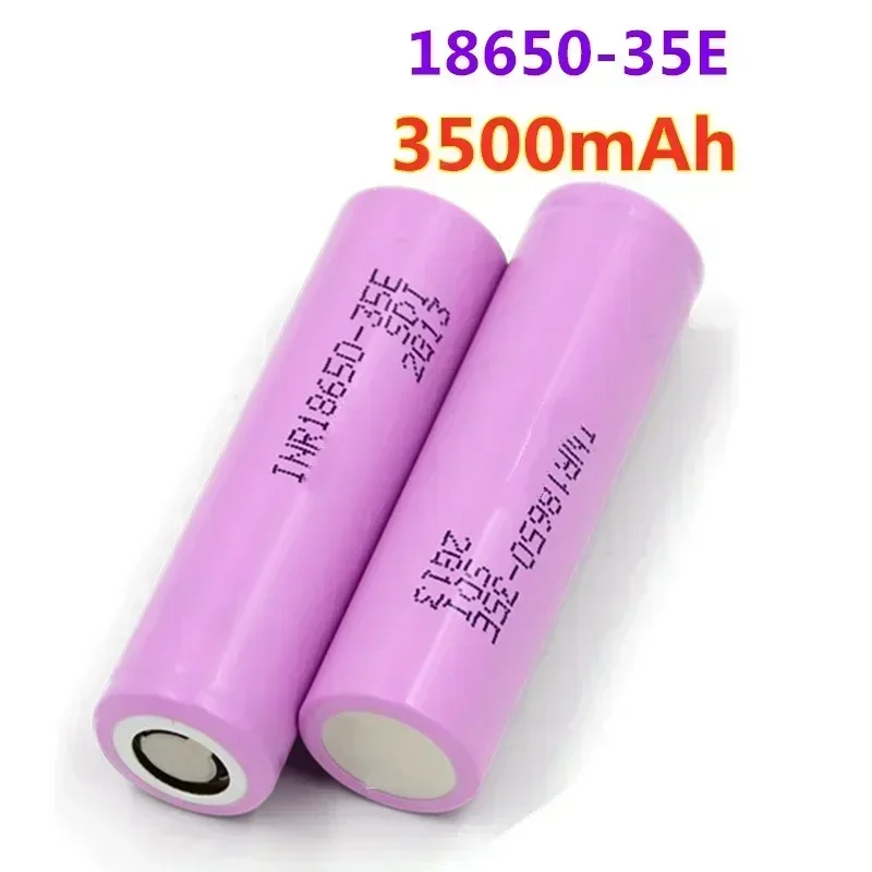 100% Original New Bestselling 18650 3500Mah 25A Discharge INR18650 35E 3.7V Li-Ion Oplaadbare Battery