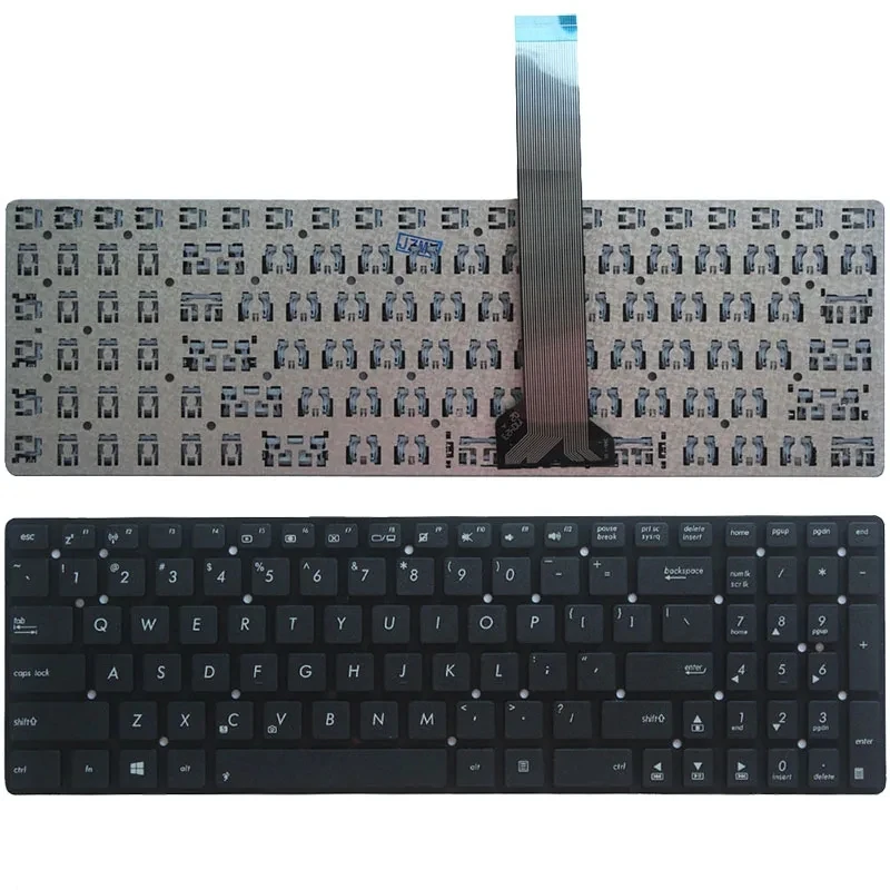 For ASUS K55 K55A K55VD K55VJ K55VM K55VS A55 A55V A55XI A55DE A55DR R500v R700V Russian/US laptop Keyboard