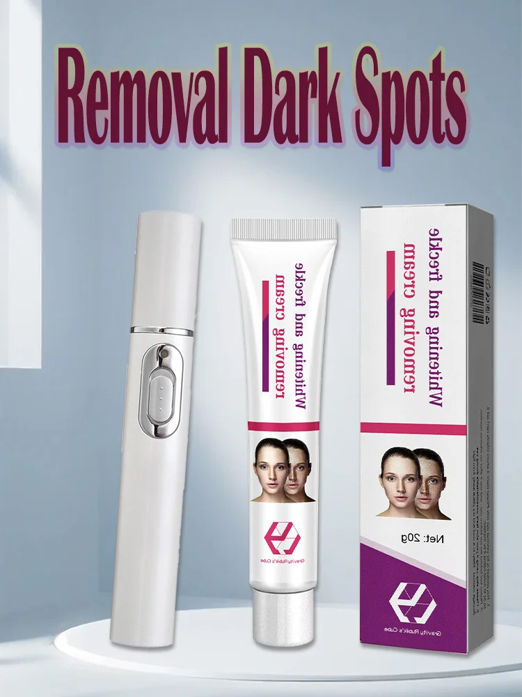 

Laser repair of facial dark spots