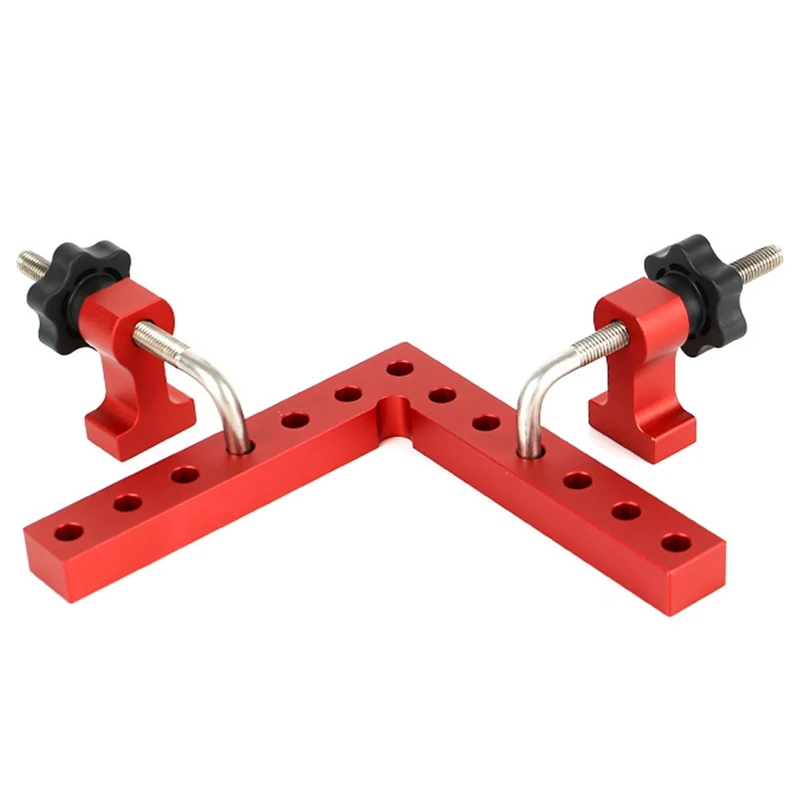 90 Degree Positioning Squares Right Angle Clamping 5.5X5.5Inch Woodworking Carpenter L-Type Corner Clamping Tool