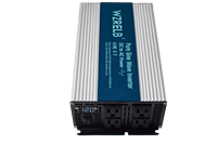 1500W SE Pure Sine Wave Inverter Battery Wind Solar Power Supply 12V/24V/36/48V/72V/96 DC to 110/120V/220/230V/240V AC Converter