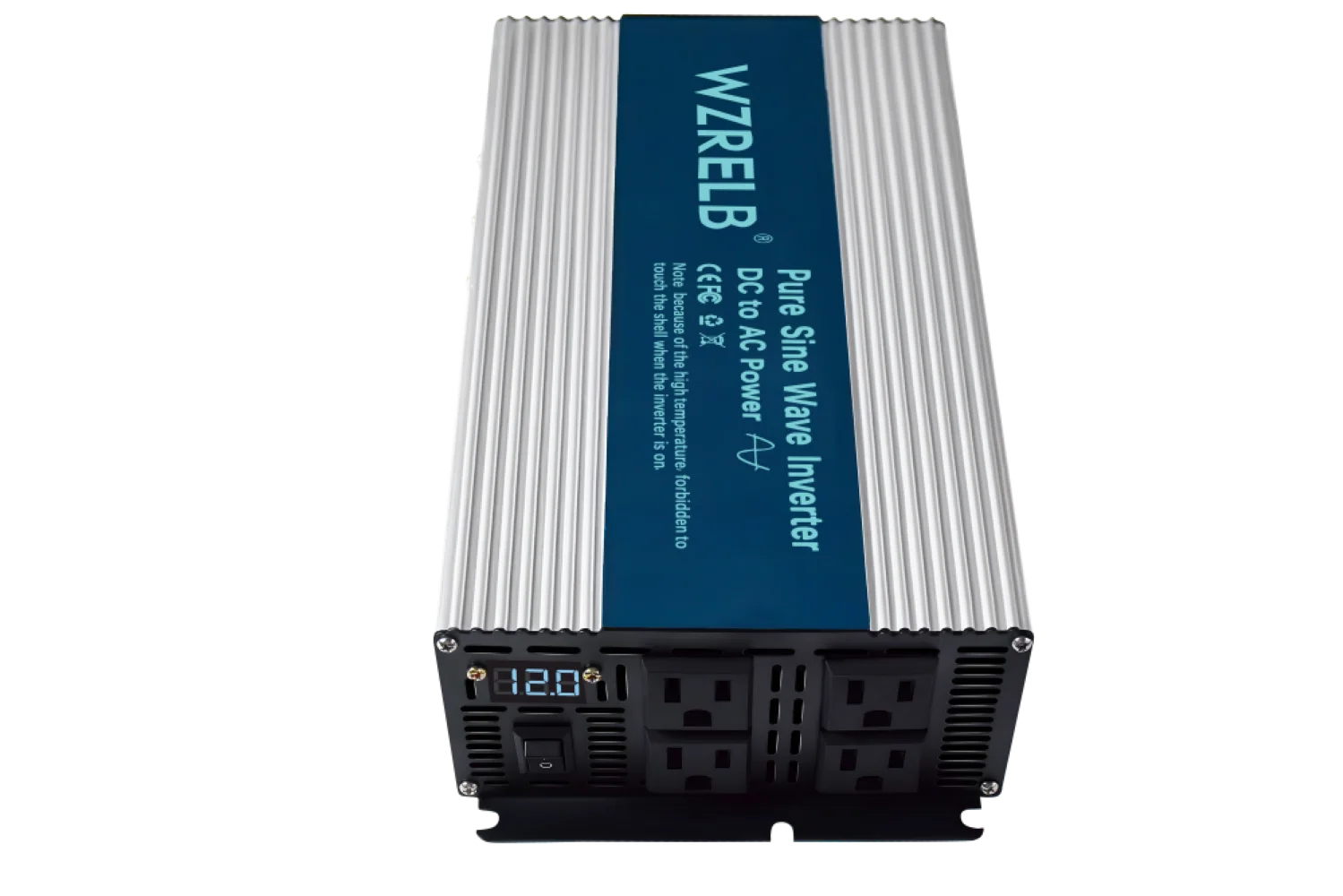 1500W SE Pure Sine Wave Inverter Battery Wind Solar Power Supply 12V/24V/36/48V/72V/96 DC to 110/120V/220/230V/240V AC Converter
