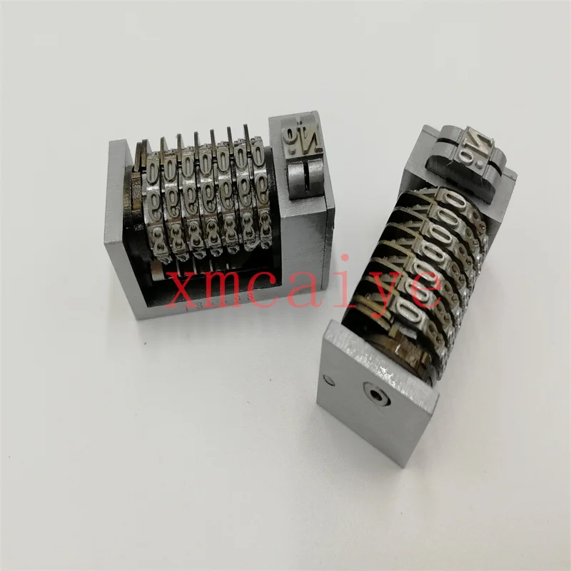 7 Digits 8 Digits Roman Backward Printing Machine 4X8 Printer Numbering Machine