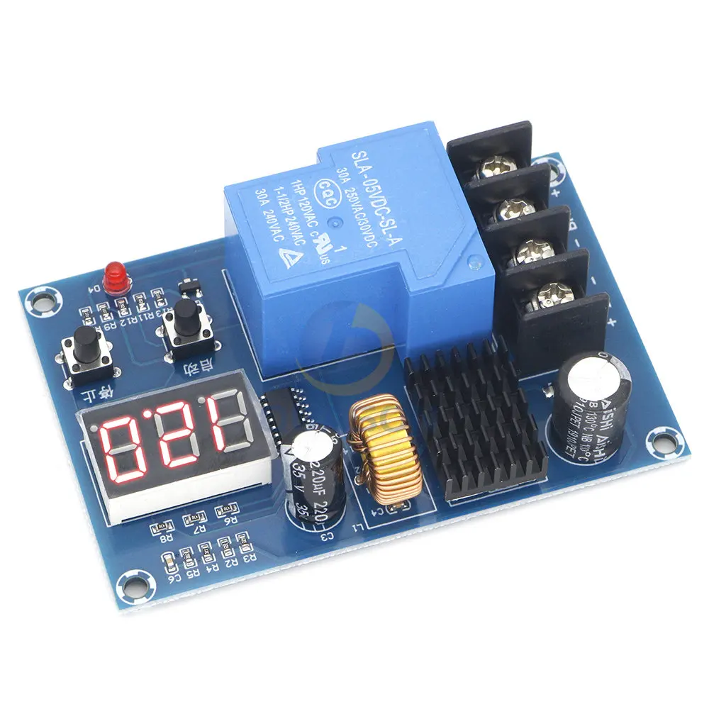 XH-M604 Battery Charger Control Module DC 6-60V Storage Lithium Battery Charging Control Protection Board Switch