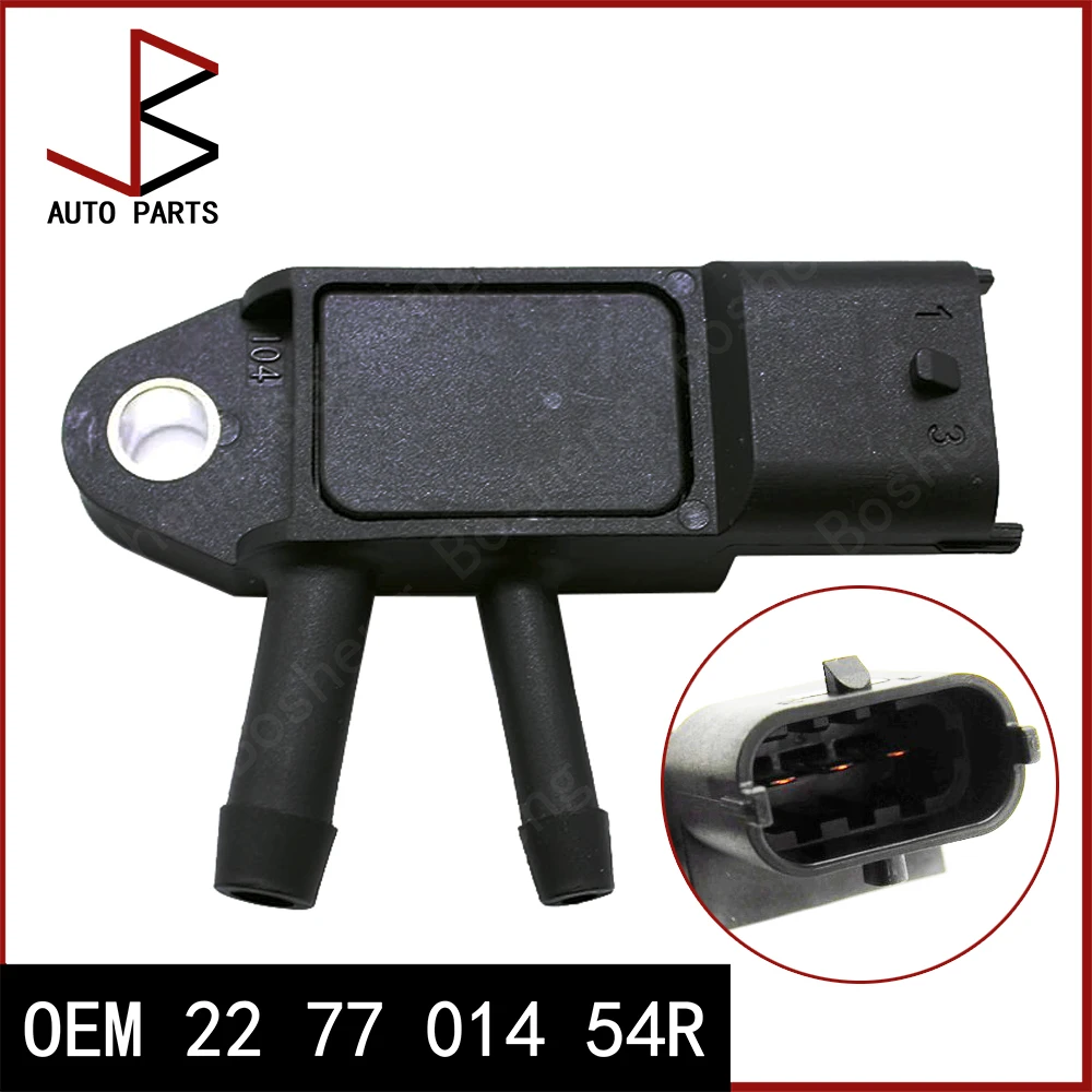 

New Exhaust Pressure Sensor OEM 227701454R 22 77 0145 4R 0261006207 for RENAULT CAPTUR I 2013- VOLVO V40 Hatchback 2012-2019