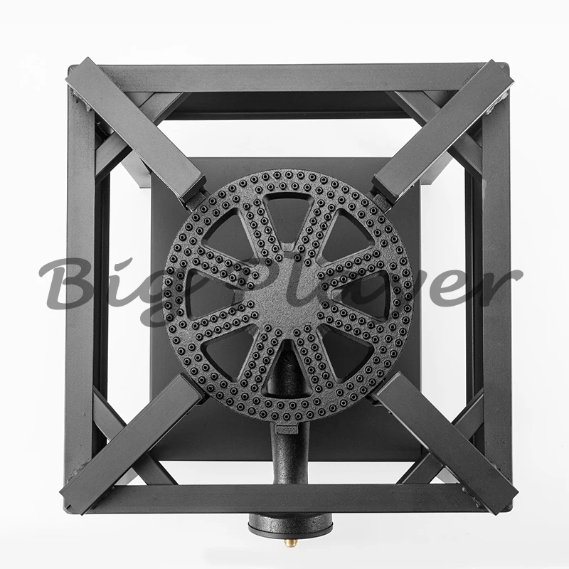 

Portable Large Fire Cast Iron Stove - Heavy Duty Gas Burner for Algerian Salad and Outdoor Use