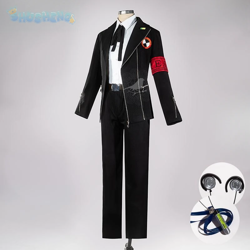 

PERSONA3 、 p3 Yuuki Makoto Косплей Костюм Хэллоуин вечерние красивый и модный кампусный комплект униформы и аксессуаров для женщин и мужчин