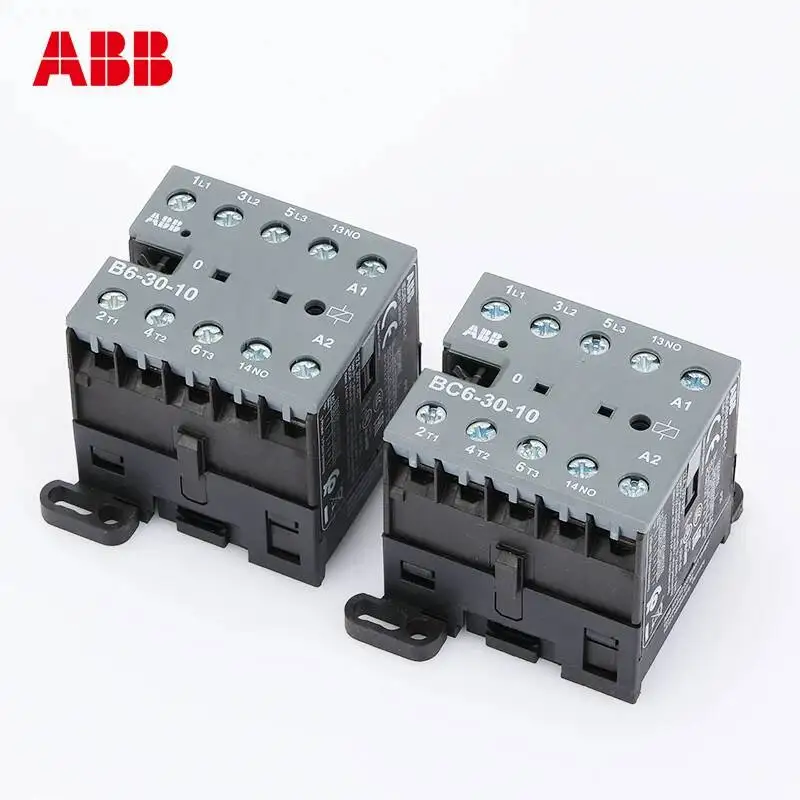 Abb Ac Contactor B6-30-10*220V Dc Bc6 Small Bc7 Micro 24V Elevator 110V/380V