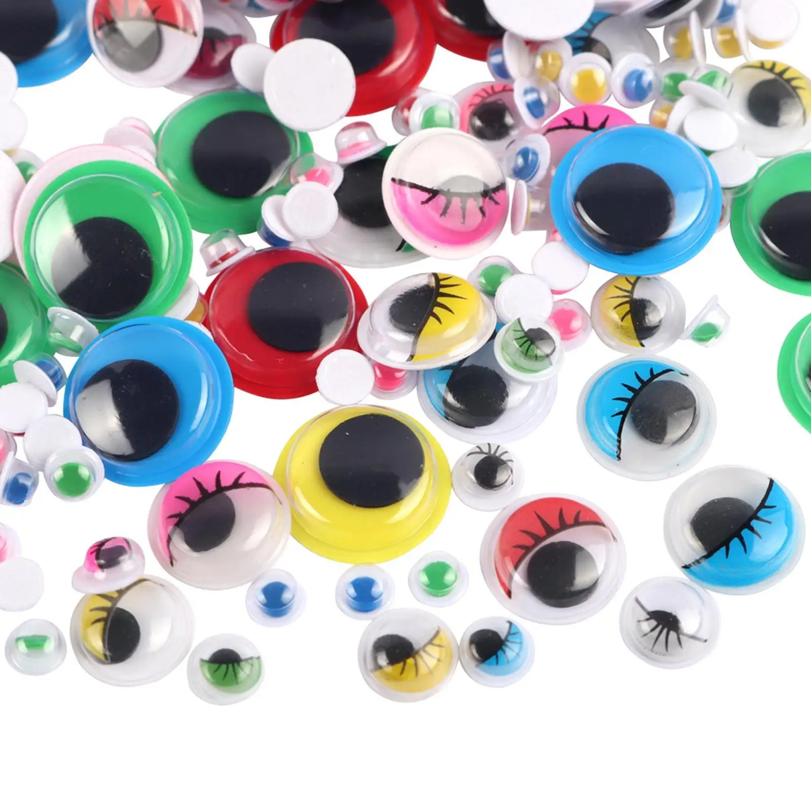 Kolorowe plastikowe zwierzątka, bezpieczne misie, pluszaki, lalki, akcesoria do projektów DIY na szydełku.