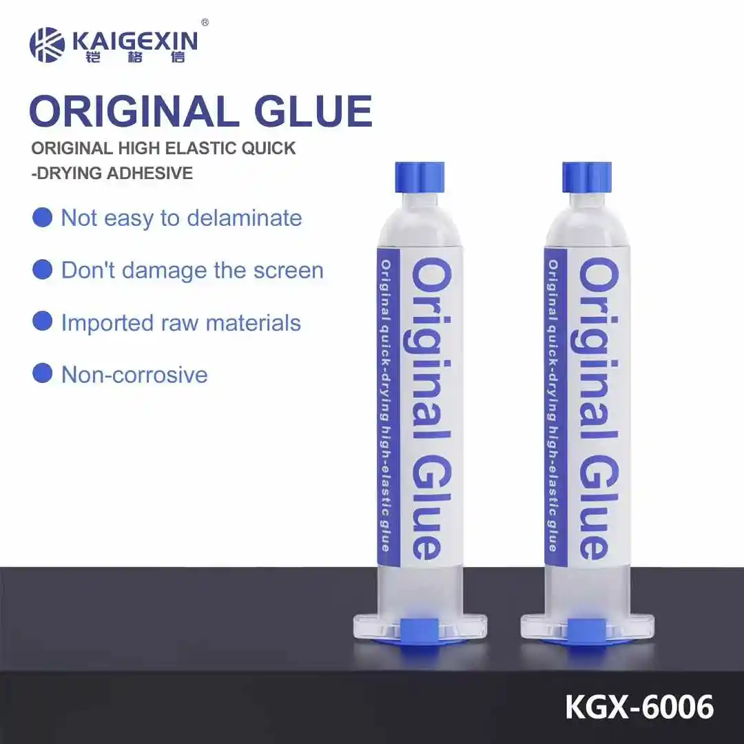 New Kaigexin KGX-6006 mobile phone repair original high elastic dry glue for mobile phone bracket glue