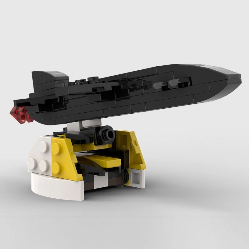 Anti-Ship Cruise Missile Model MOC Building Bricks War Equipment Modular Technology Gifts Holiday Assemble Children Toys Suit