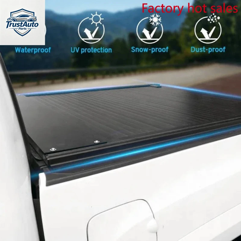 

TrustAuto Parts Store Is Having A Hot SaleHigh Quality - Colorado -Foot Drum Louver Pickup Bed Cover Hard Aluminum Retract