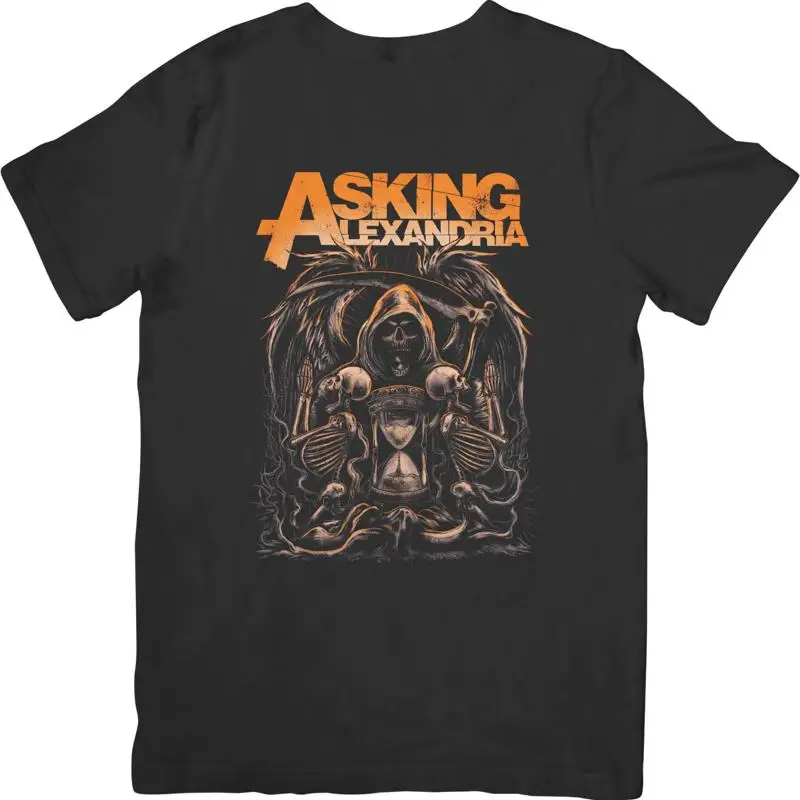 

Asking Alexandria Music Unisex Fit for Men & Women Quality Cotton T-Shirt Black