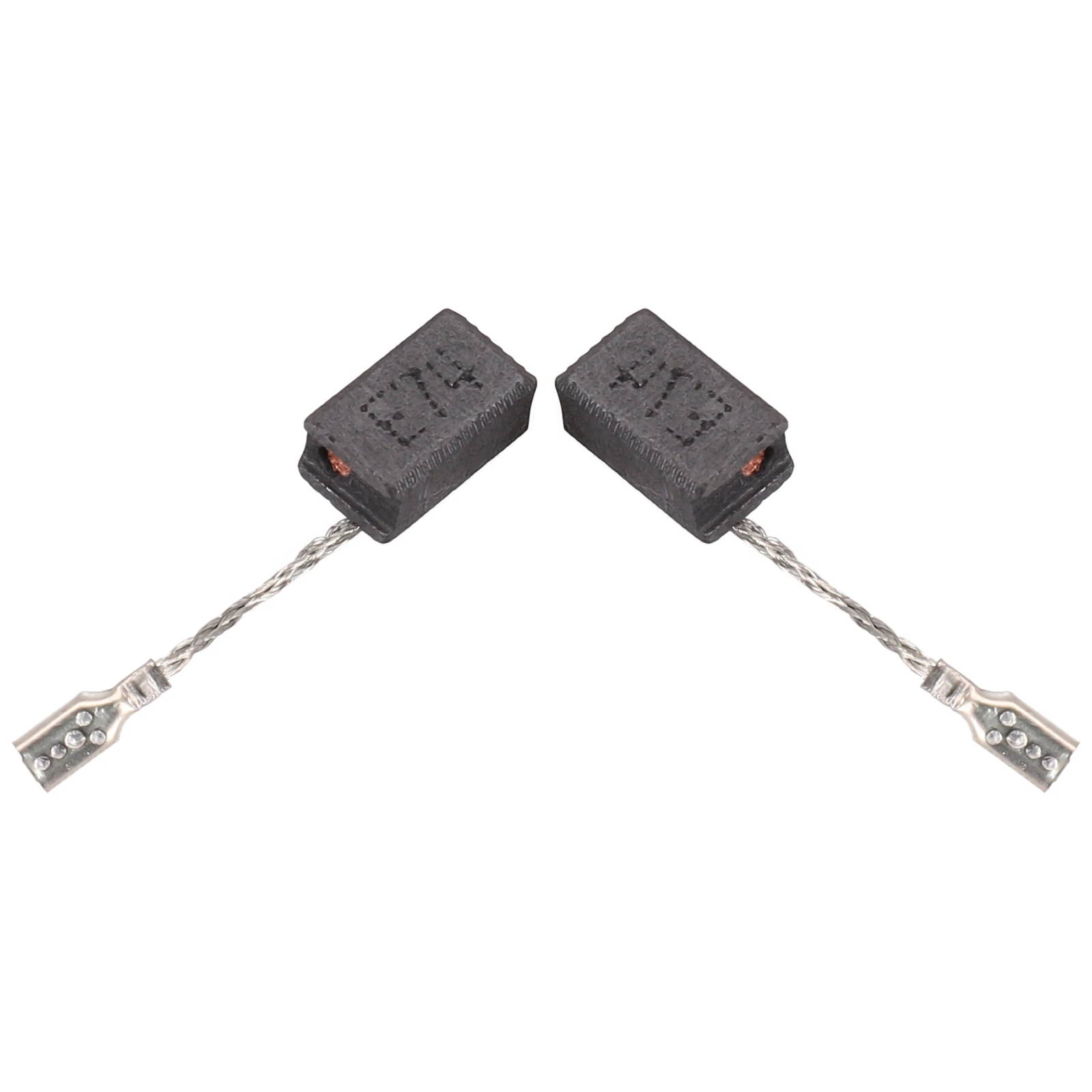 Spazzola di carbone 4 pezzi spazzola di carbone lavorazione Fine utensili elettrici in metallo carbone per GWS7 GWS 7-100 GWS 7-115 spazzola di carbone
