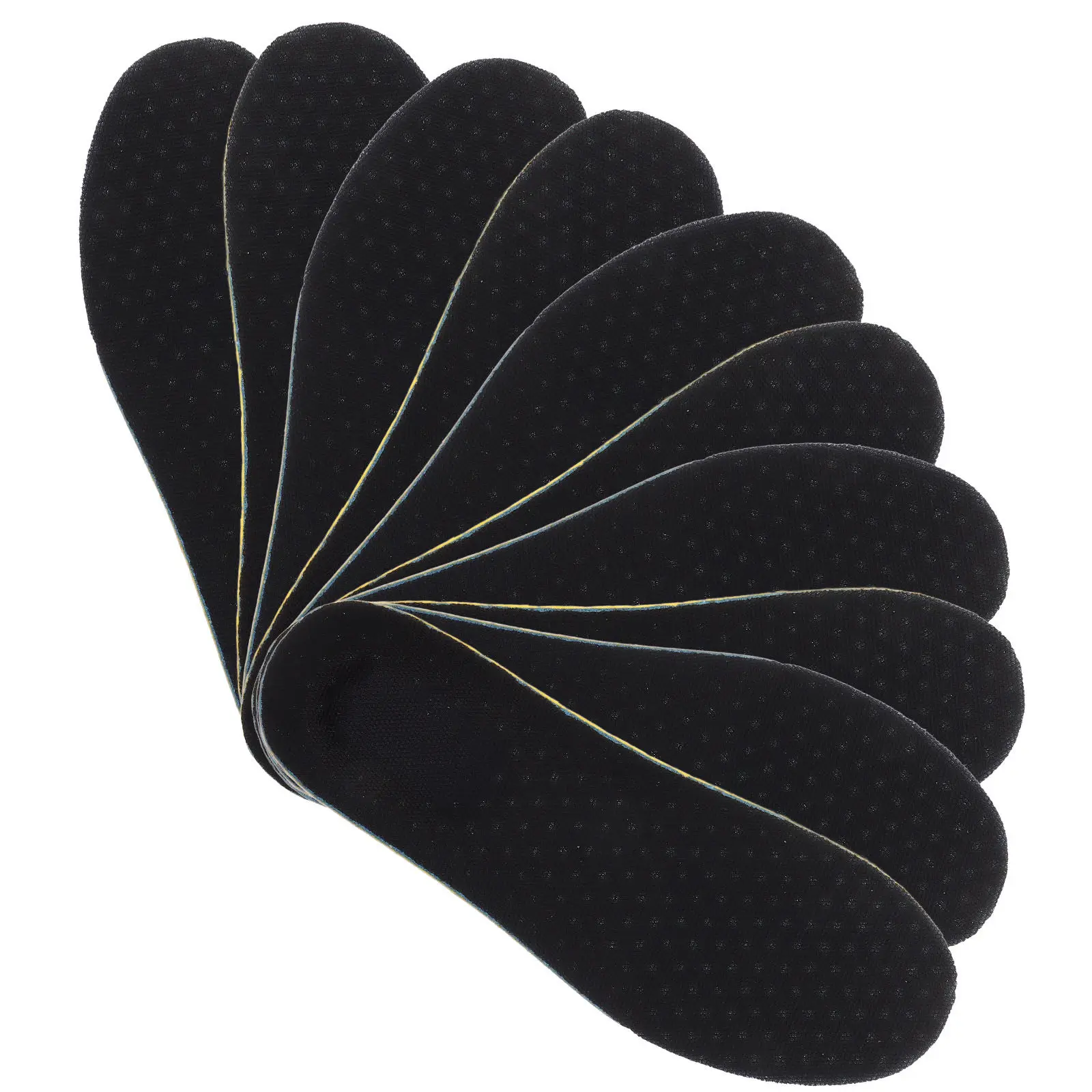 

5 пар стельок для увеличения роста для мужчин: дышащие, амортизирующие, противоскользящие, впитывающие пот, с сотовой структурой, для дополнительного комфорта, увеличенный размер