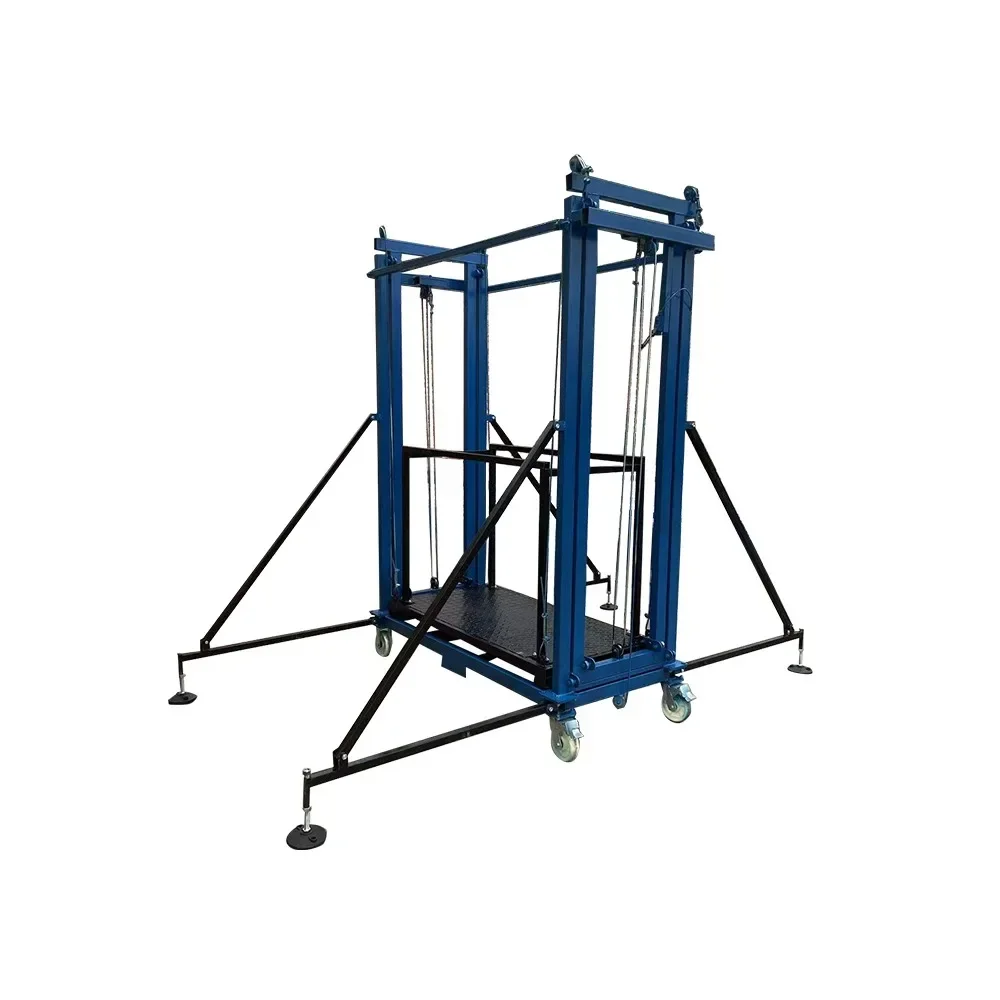 Electric Scaffolding Remote Control Raised Site Construction Home Decoration Mobile Convenient Lifting Platform