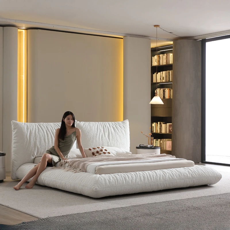 

Bread bed, master bedroom, landing, cloud sinking, tatami cashmere bed