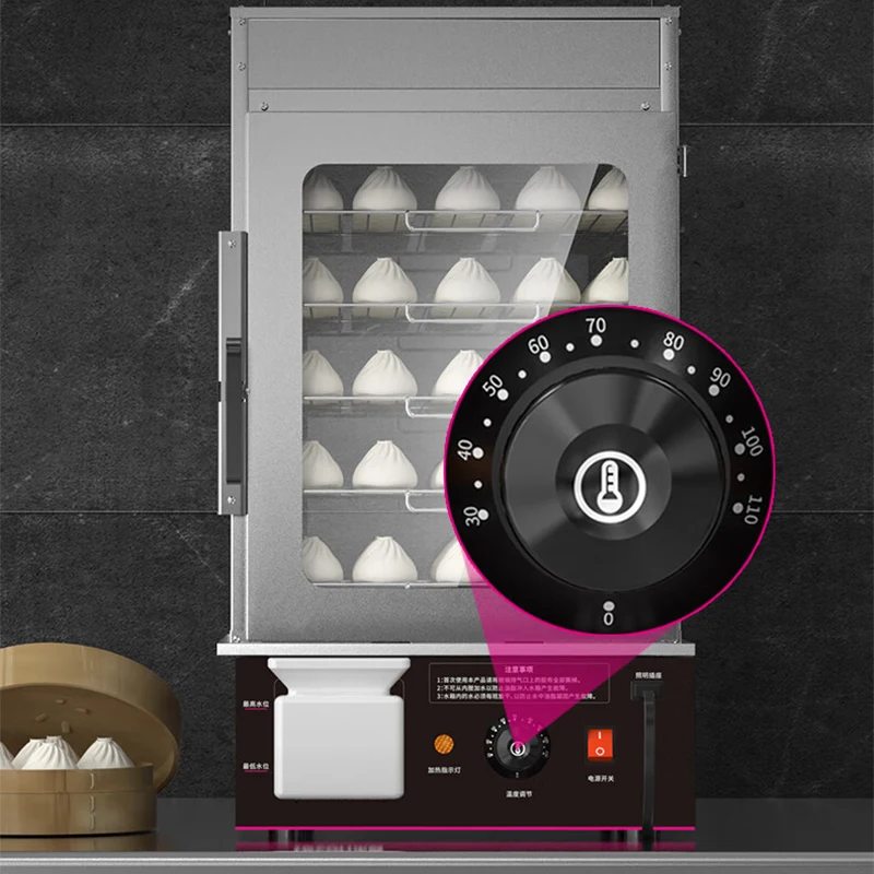 A grande capacidade comercial cozinhou o forno da máquina do pão, grades elétricas, armário do navio, aparelhos de cozinha, 1200W, 220V