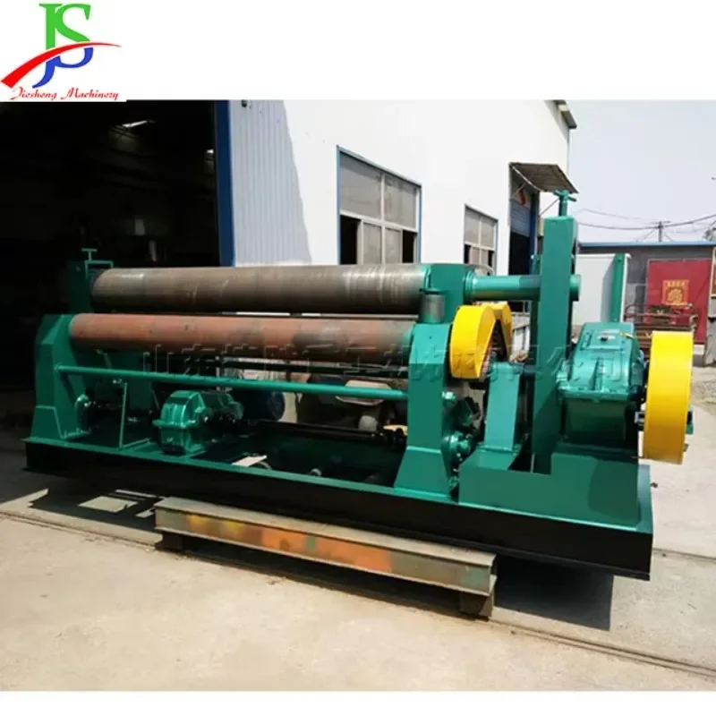 Factory Supply Fully Automatic Mechanical Symmetrical Three-roller Plate Rolling Machine Various Types Of Plate Rolling Machine