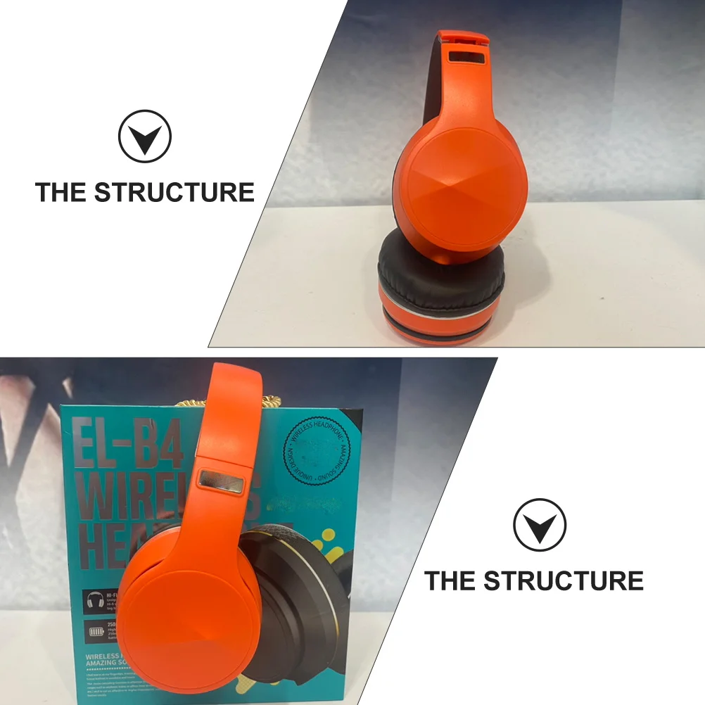 

Wireless Headset Over Ear Foldable Adjustable Gaming Stereo Headphone For Cellphone Laptop Pc Tablet Portable Audio Device