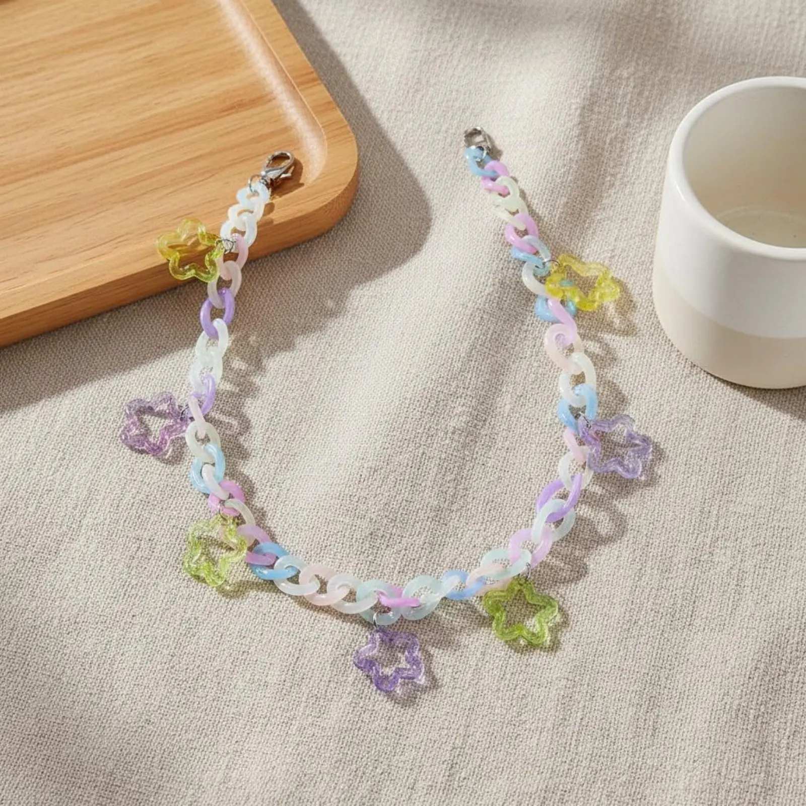 

Hanging Avian Enclosure Toys Easy to Install Avian Chewing Toy Chain Parrot Perch Chain Gnaw-Safe Pet Accessory Gnaw-Resistant