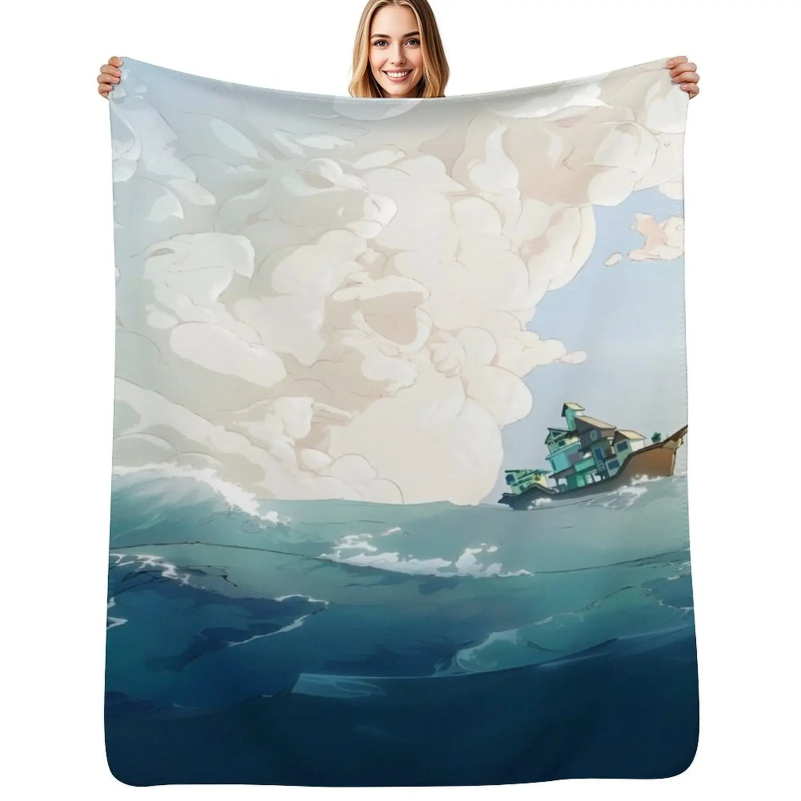 Spiritfarer - Cover Image Throw Blanket Sofa Throw Luxury Thicken Weighted Cute Soft Beds Plush Blankets