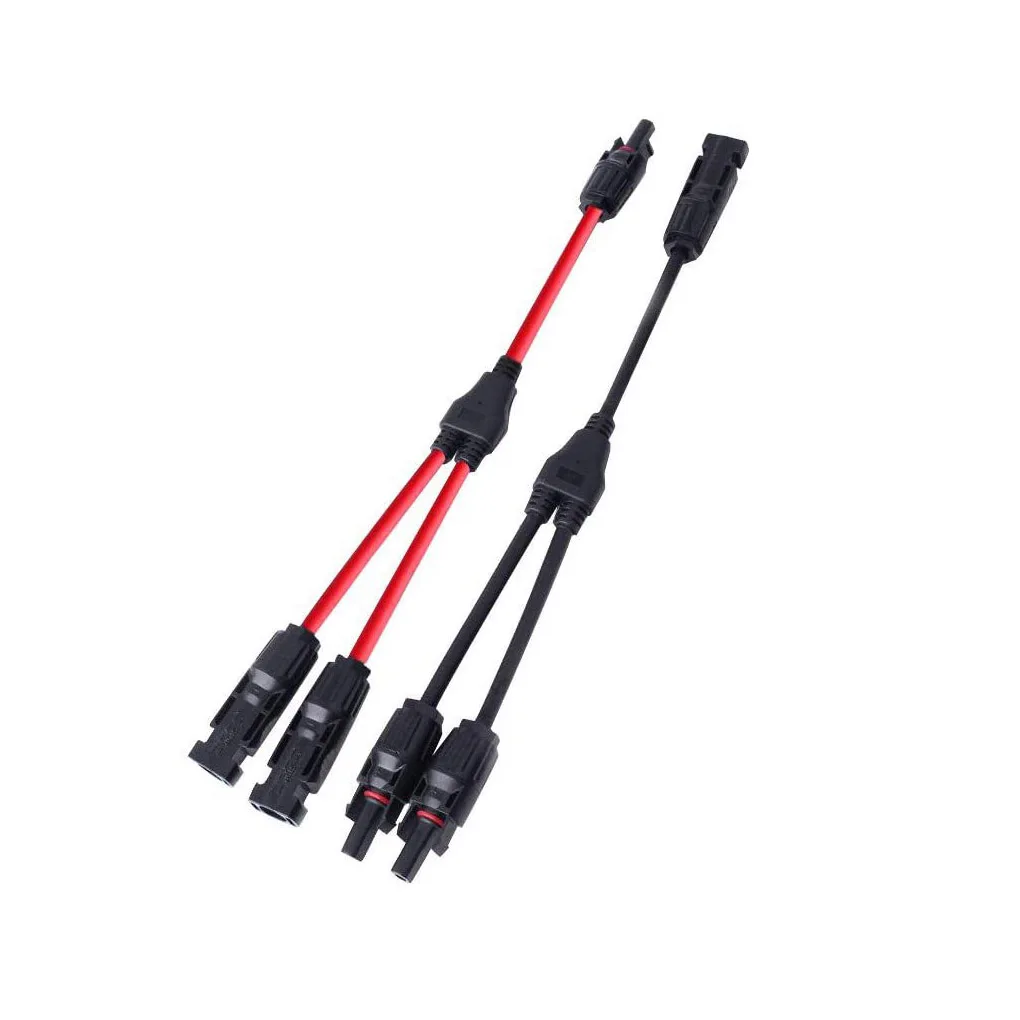 防水および防塵並列コネクタ、ソーラーブランチアダプター、プロの太陽光発電コネクタ、インラインソケット、2 in 1