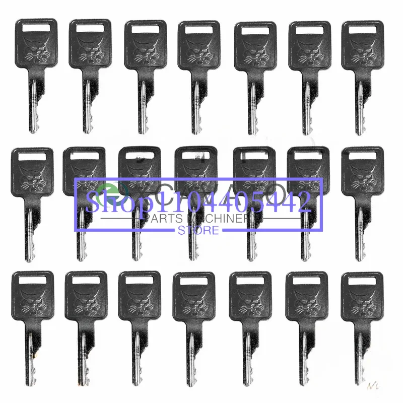 21 PCS Key 6693241 For JLG Ignition Switch Fit Skid-Steer Track Loader Mini Excavator For Forklift D250