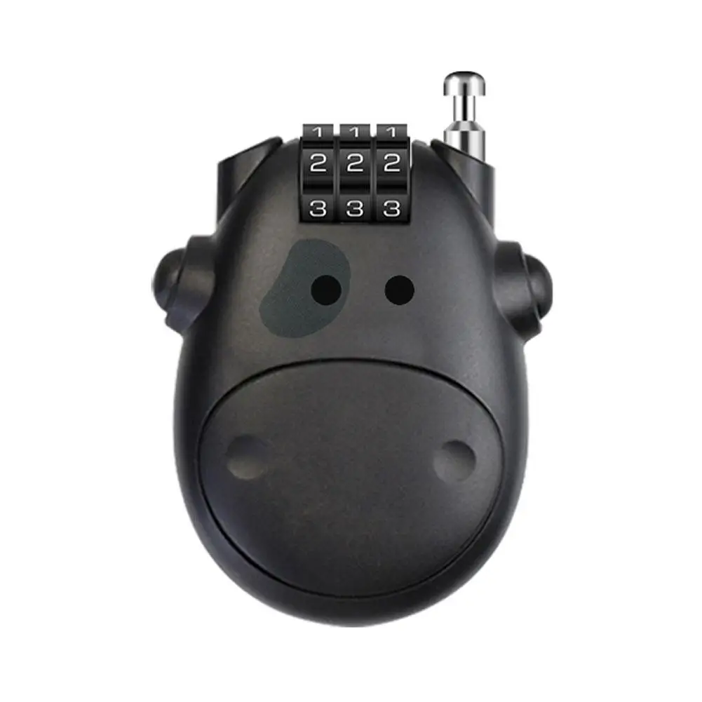 AliExpress Bike Helmet Password Lock Telescopic Wire Rope Steel Suitcase Lock Lock Bicycle Code Wheel Lock Cable Luggage Anti-theft Sa L4B1