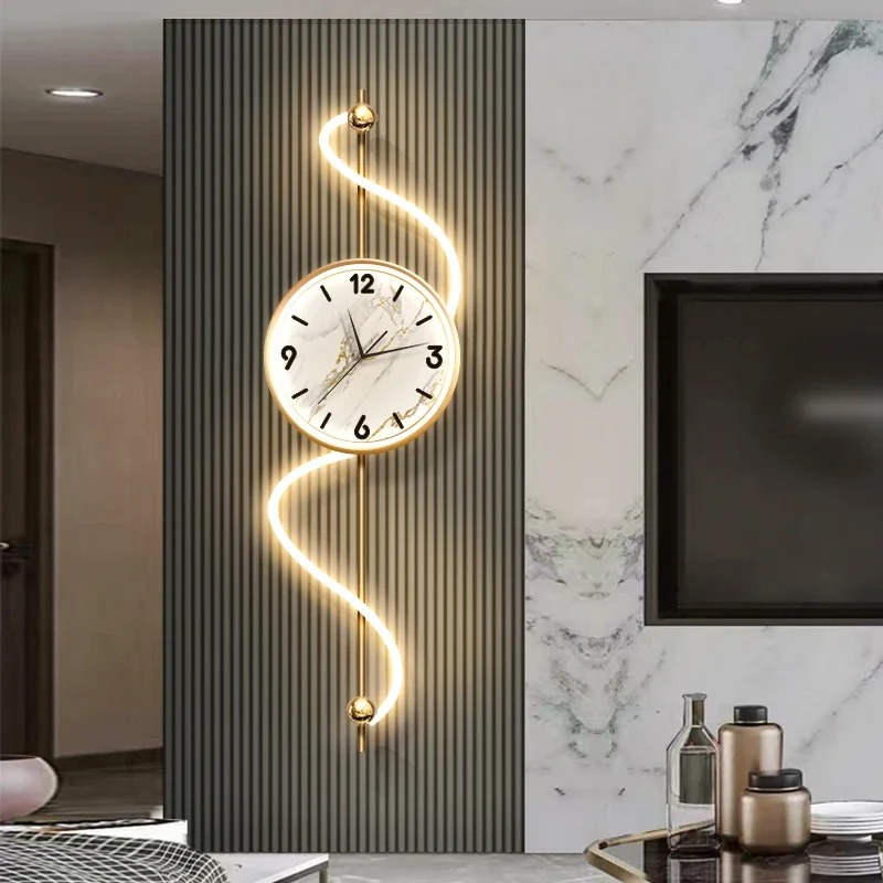 Replica Xenomorph Wall Watch Interior Modern Aesthetic Vintage Wall Watch Korean Design Minimalist Reloj Pared Room Decorations
