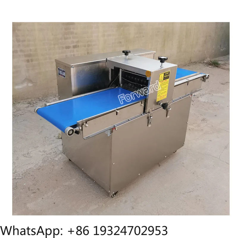 40CM Width Belt Pork Beef Meat Cutting Slicing Machine Chicken Breast Slicer Machine Fresh Beef Jerky Slicer Cutting Machine