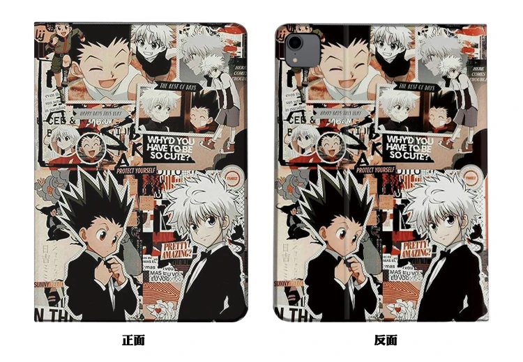 HUNTER×HUNTER GON Killua Case For iPad 10.2 7th 8th Air 2 3 Mini 1 2 3 5 Case Luxury Silicone For iPad Air 4 iPad Pro11 Case