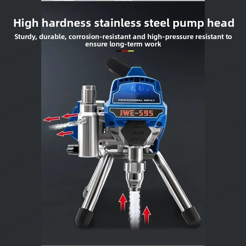 110V Electric Airless Paint Sprayer Compact High Power for Latex Exterior Wall Paint