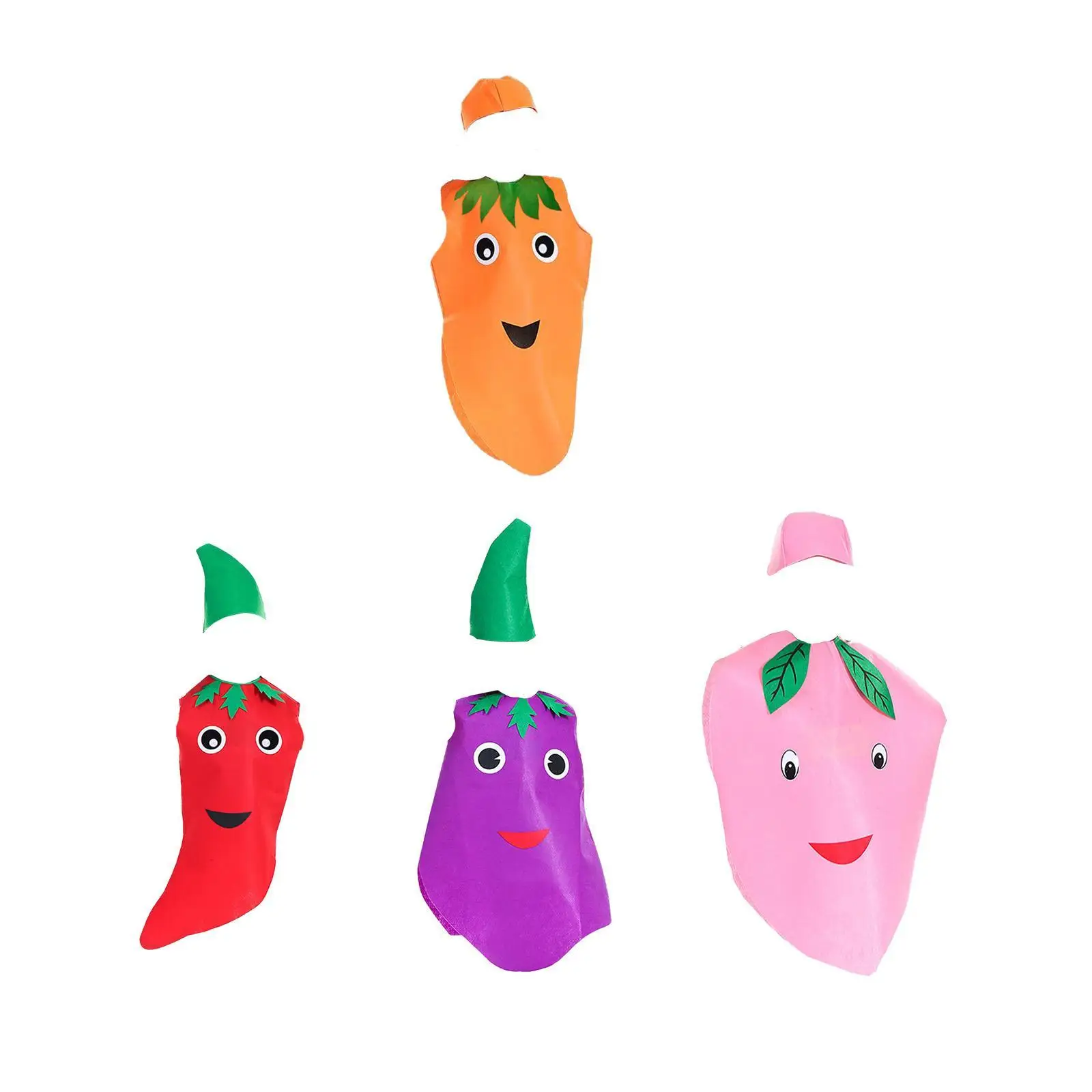 Pakaian anak-anak kostum buah-buahan anak-anak untuk permainan peran berdandan pesta